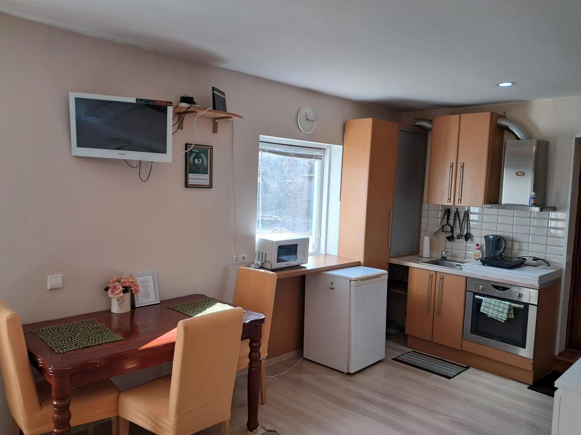 Apartamento Close To Vilnius Business Center Exterior foto